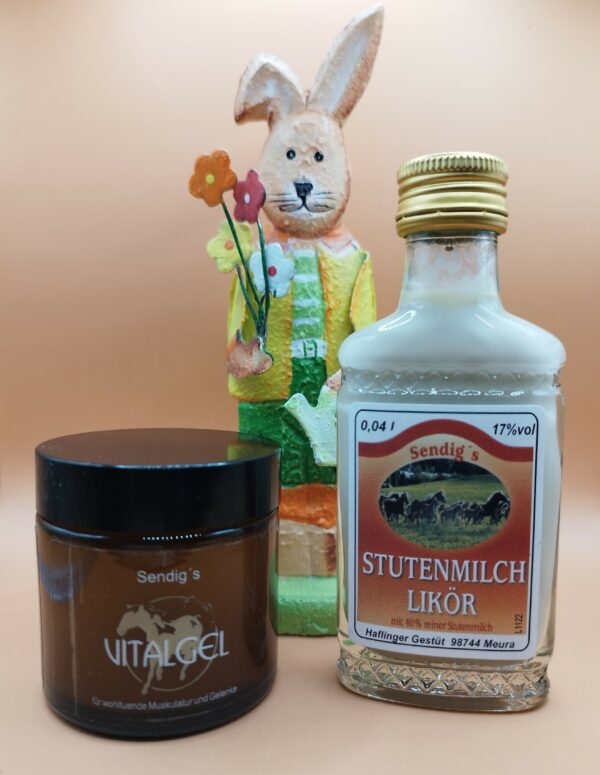 Osterangebot 5 - für die Herren - Vitalgel + 0,04L Likör