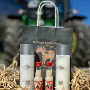 Vatertagsangebot - Body- & Hairshampoo, Körperlotion + 2x 0,02l Stutenmilchlikör