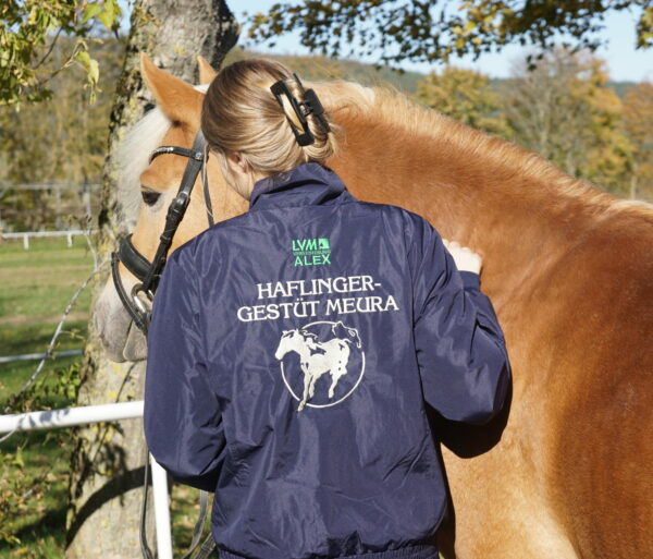 Blouson- Jacke mit Gestütslogo