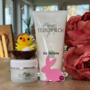 Osterangebot 2 - Handcreme & 24 h Creme 15ml + 0,04l Stutenmilchlikör GRATIS